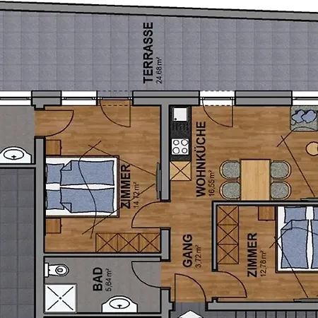 A Casa Amethyst Apartament Sölden
